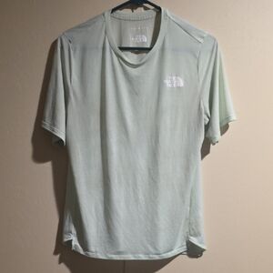 The North Face Women's Mint Green Short Sleeve Tee (Large)